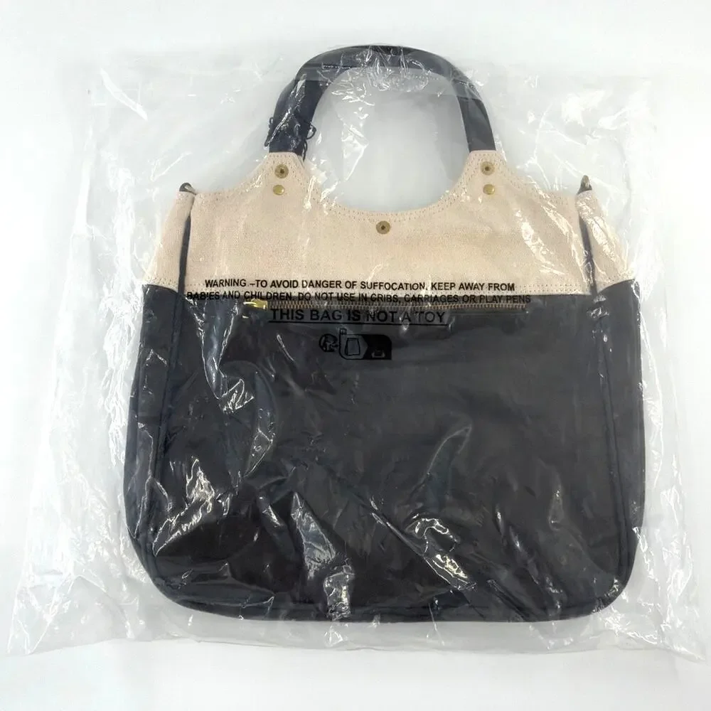 Leon & Harper Anna PLN Mini Tote Bag Carbone - Picture 4 of 11